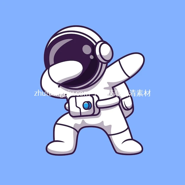 Free Vector Astronaut Dabbing Cartoon Vector Icon I Watermarked