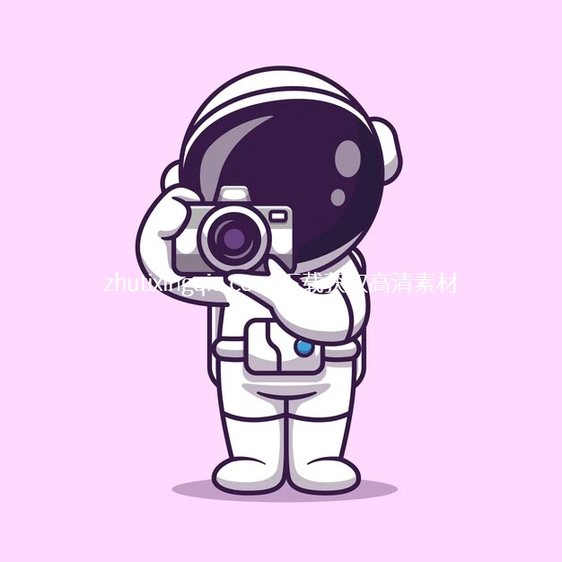 Vector Cute Astronaut Holding Camera Cartoon Vector Yythkg Watermarked